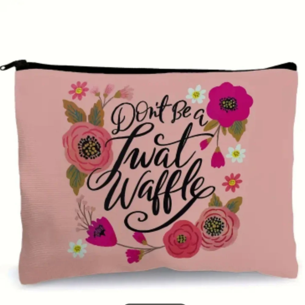Tw@t waffle Cosmetic Case